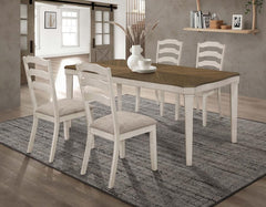 Ronnie Ivory 5 Pc Dining Set - MyWaynesHome #