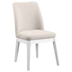 Carissa Upholstered Dining Side Chair Beige (set Of 2) - MyWaynesHome #