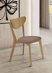 Elowen Wood Dining Side Chair Light Walnut (set Of 2) - MyWaynesHome #