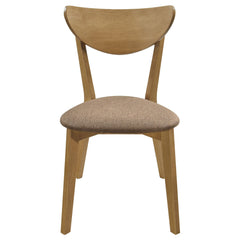 Elowen Wood Dining Side Chair Light Walnut (set Of 2) - MyWaynesHome #