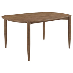 Dortch 5-piece Oval Solid Wood Dining Set Walnut - MyWaynesHome #