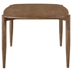 Dortch Oval 63-inch Solid Wood Dining Table Walnut - MyWaynesHome #
