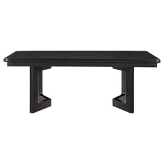 Hathaway 5-piece Rectangular Dining Table Set Acacia Brown - MyWaynesHome #