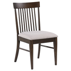 Everton Wood Dining Side Chair Dark Walnut (set Of 2) - MyWaynesHome #