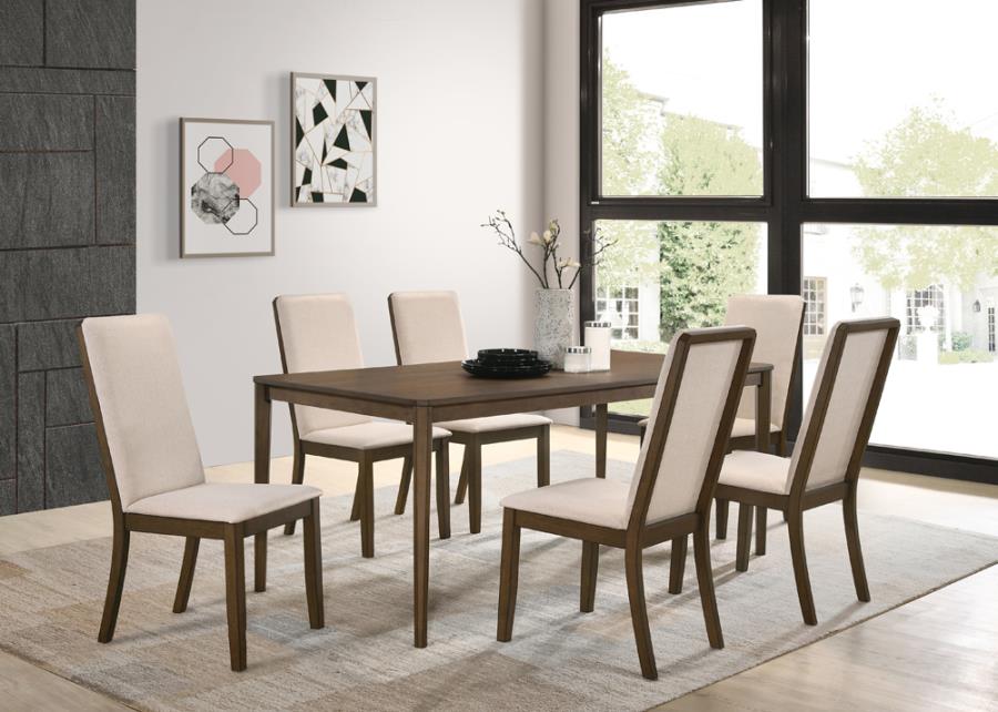 Wethersfield Brown 7 Pc Dining Set - MyWaynesHome #