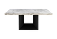 D02 - 5 Piece Dining Room Set (D02DT Dining Table And 4 D8685DC Dining Chairs) - Black / Gray