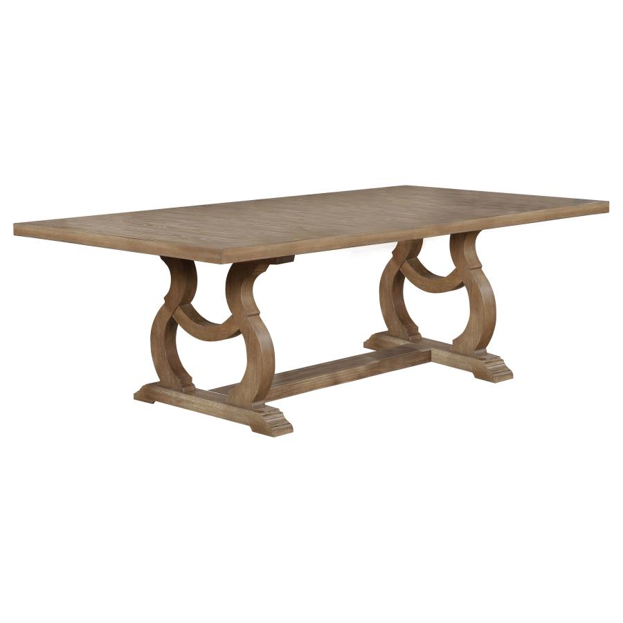 Brockway Brown Dining Table - MyWaynesHome #