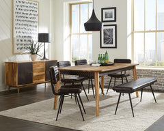 Partridge Brown 6 Pc Dining Set - MyWaynesHome #