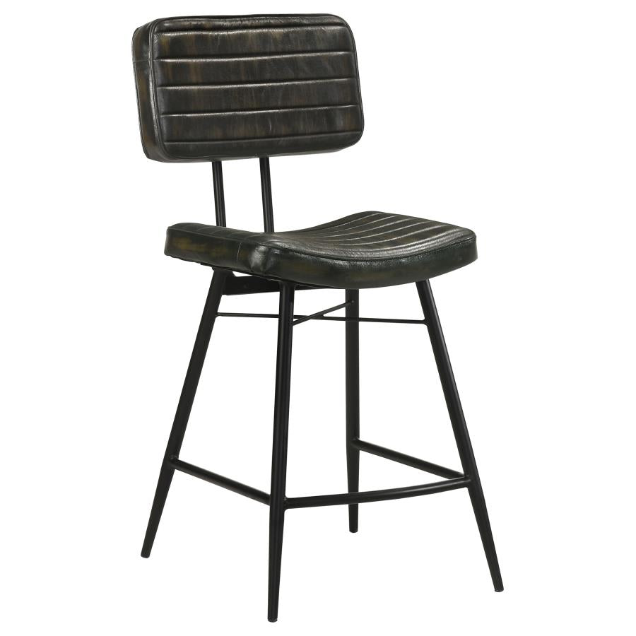 Partridge Black Counter Stool - MyWaynesHome #