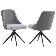 Paulita Grey Swivel Side Chair - MyWaynesHome #