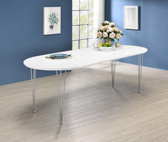 Heather White Dining Table - MyWaynesHome #