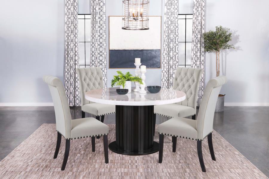 Sherry Beige 5 Pc Dining Set - MyWaynesHome #