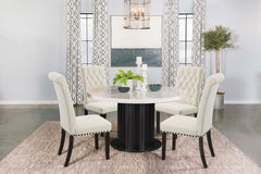 Sherry Beige 5 Pc Dining Set - MyWaynesHome #