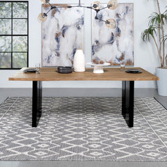 Bradshaw Brown Dining Table - MyWaynesHome #