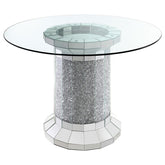 Ellie Silver Counter Height Dining Table - MyWaynesHome #