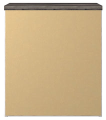 Gerridan - Two Drawer Night Stand - White / Gray