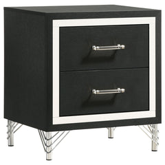 Lucia - 2-Drawer Nightstand - White