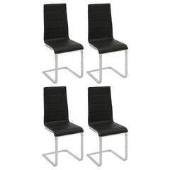 Broderick Black Side Chair - MyWaynesHome #