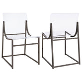 Clear Side Chair - MyWaynesHome #