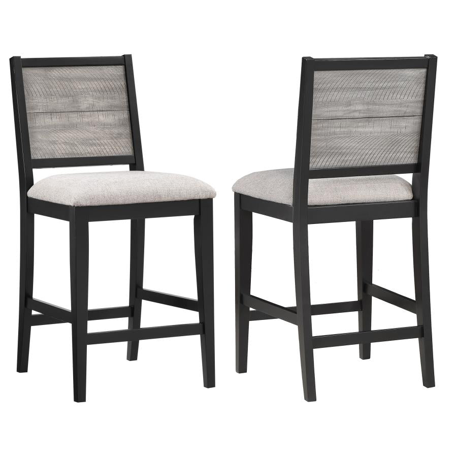 Elodie Grey Counter Stool - MyWaynesHome #
