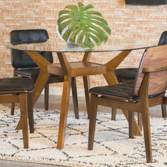 Paxton Brown Dining Table - MyWaynesHome #