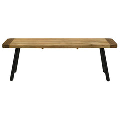 Maverick Brown Bench - MyWaynesHome #