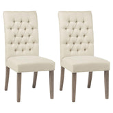 Douglas Beige Side Chair - MyWaynesHome #
