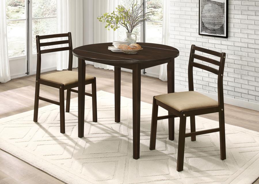 Bucknell Brown 3 Pc Dining Set - MyWaynesHome #