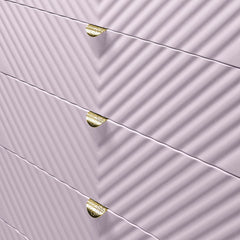Gaines - Chest - Pink High Gloss