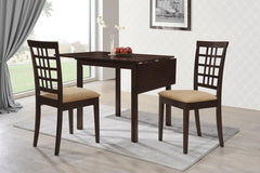 Kelso - Rectangular Extension Dining Table - Cappuccino
