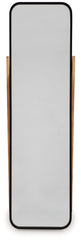 Bronick - Floor Mirror - Black / Brown