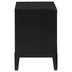 Brookmead - 2-Drawer Nightstand - Black