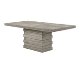 Faustine - Dining Table - Salvaged Light Oak