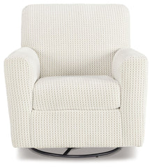 Herstow - Sillón planeador giratorio - Marfil