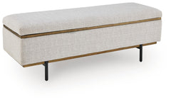 Dettaford Next-Gen Nuvella - Storage Bench - Stone