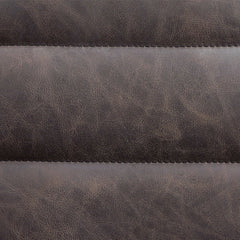 Pipino - Accent Chair With Swivel - Antique Ebony Top Grain Leather