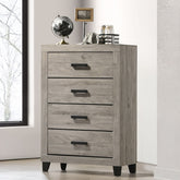 Mari - Chest - Light Gray Finish