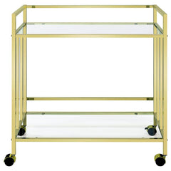 Cara Gold Bar Cart - MyWaynesHome #