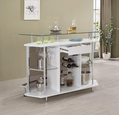 Gideon White Home Bar - MyWaynesHome #