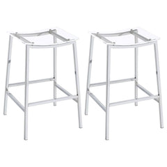 Jovani Silver Bar Stool - MyWaynesHome #