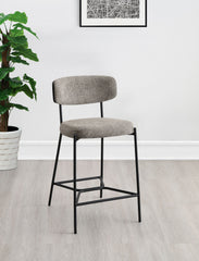 Elison Counter Height Bar Stool Light Brown (set Of 2) - MyWaynesHome #