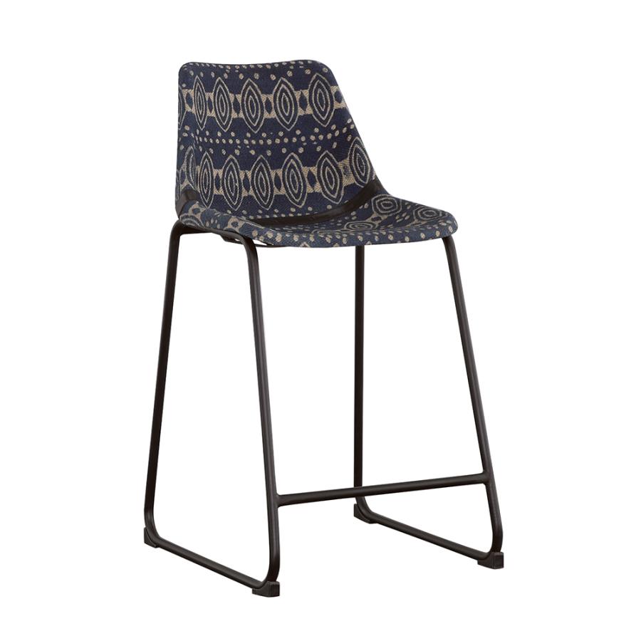 Marquise Blue Counter Stool - MyWaynesHome #