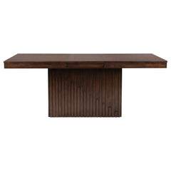Briarwood 7-piece Extension Leaf Dining Table Set Mango Oak - MyWaynesHome #