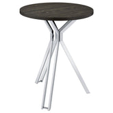 Edgerton Brown Bar Table - MyWaynesHome #
