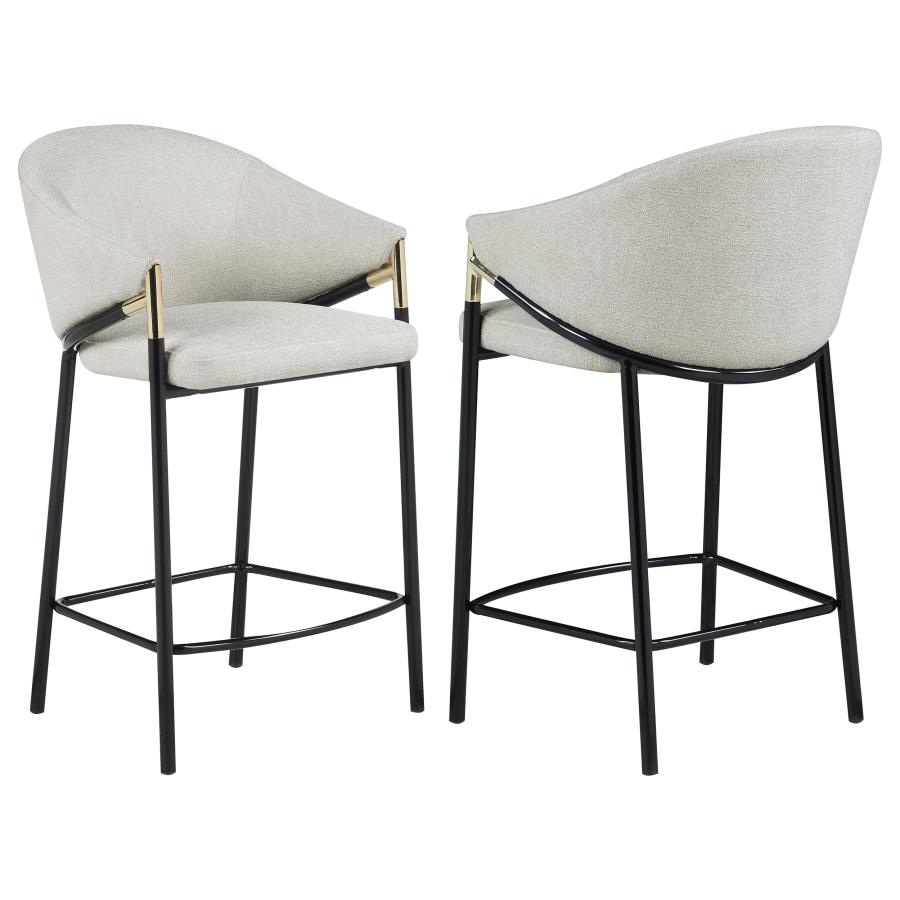Chadwick Beige Counter Stool - MyWaynesHome #