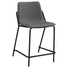Earnest Grey Counter Stool - MyWaynesHome #