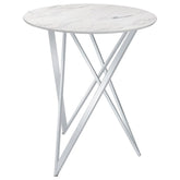Bexter White Bar Table - MyWaynesHome #
