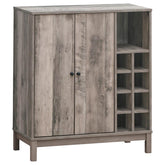 Cheyenne Grey Bar Cabinet - MyWaynesHome #