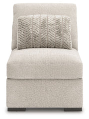 Cuddle Plush - 3 Pc. - 3-Piece Sectional, Chair And Ottoman - Arctic