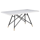 Gabrielle White Dining Table - MyWaynesHome #